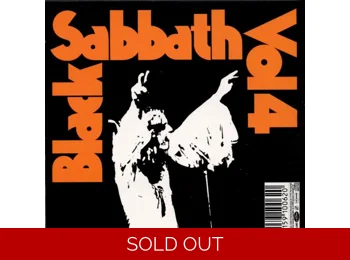 Black Sabbath – Black Sabbath Vol. 4 - UK Remastered 10 Track CD LP Replica